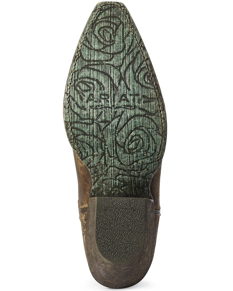 Ariat Women's Gemma Southwestern Print Western Boots - Snip Toe
