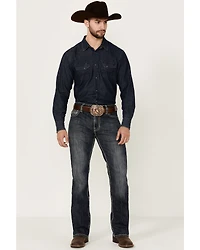 Rock & Roll Denim Men's Boot Barn Exclusive Double Barrel Medium Wash Relaxed Bootcut Stretch Jeans