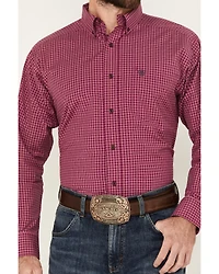 Ariat Men's Ervin Checkered Long Sleeve Button-Down Performance Shirt
