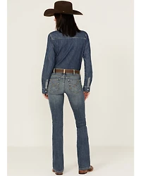 Ariat Women's Dark Wash Ella Bootcut Denim Jeans