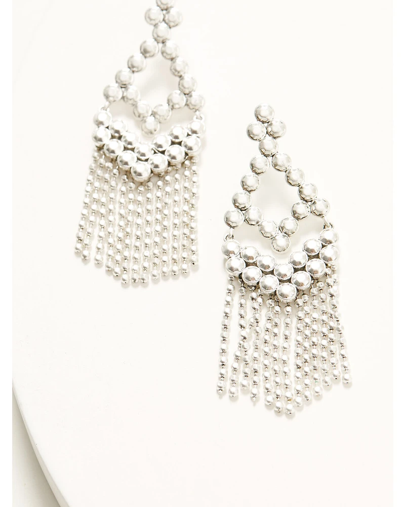 Lainey Wilson Women's Metal Meadows Beaded Chandelier Earrings