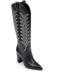 Daniel X Diamond Women's The Tall T Leather Western Boots - Snip Toe