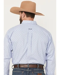 Ariat Men's Otello Geo Print Wrinkle Free Long Sleeve Button-Down Western Shirt