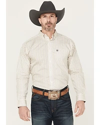 Ariat Men's Randall Wrinkle Free Striped Long Sleeve Button-Down Western Shirt