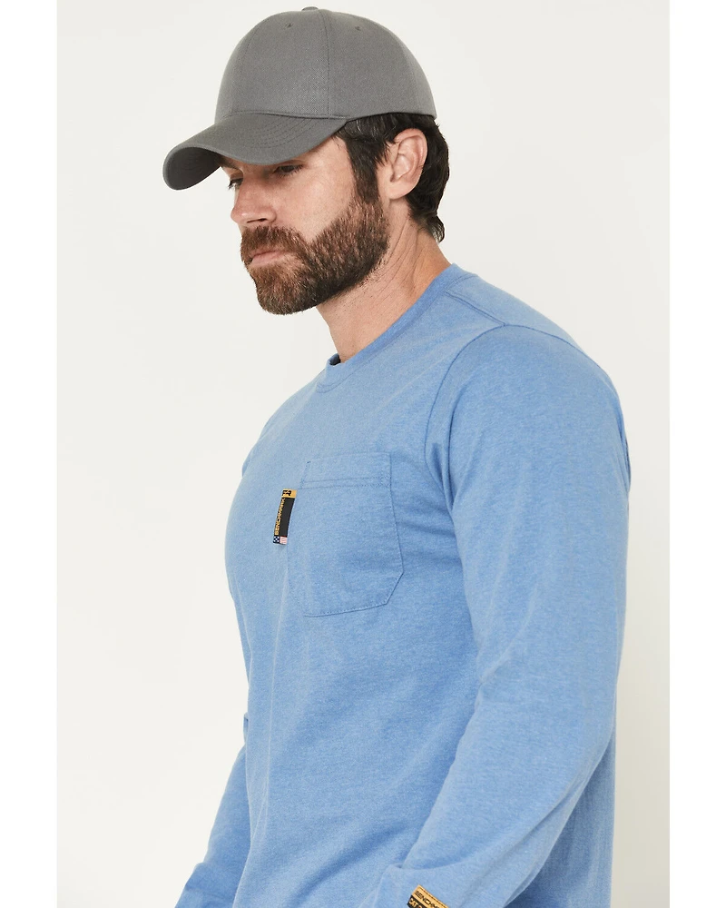 Benchmark FR Men's World Famous Crude Oil Long Sleeve Work T-Shirt