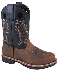 Smoky Mountain Boys' Buffalo Western Boots - Round Toe