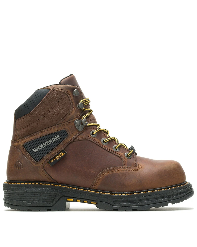 Wolverine Men's Hellcat Lace-Up Work Boots - Composite Toe
