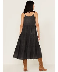 Cleo + Wolf Women's Tiered Relaxed Fit Midi Dress