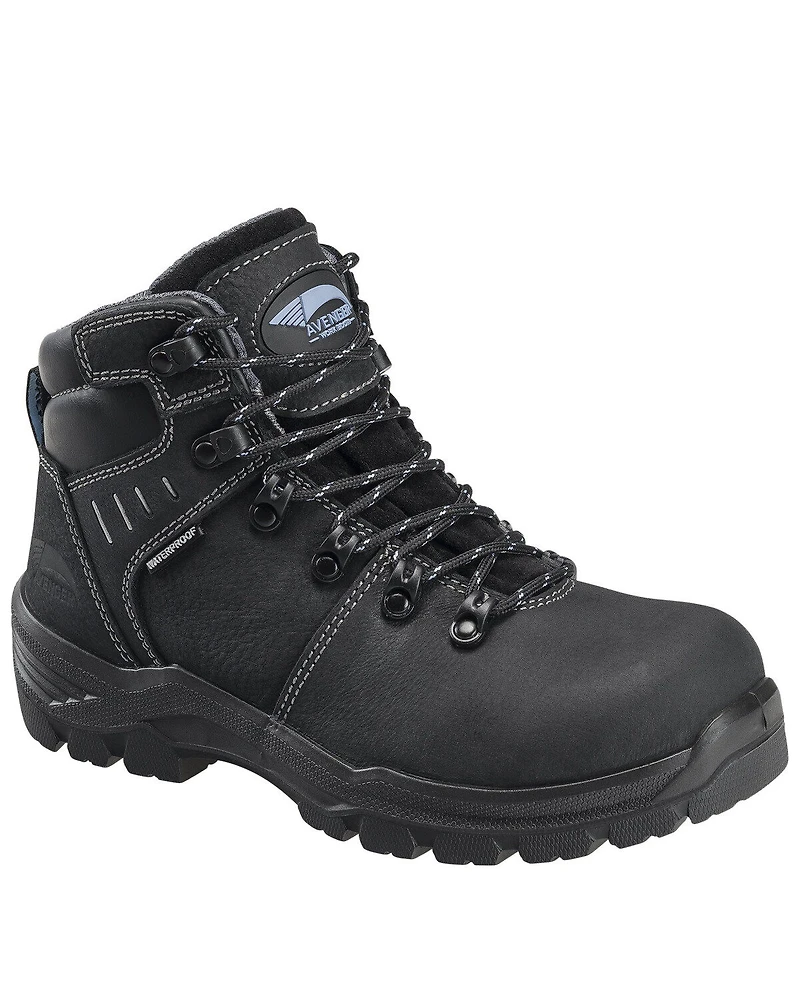 Avenger Women's Foundation Waterproof Work Boots - Composite Toe