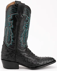 Ferrini Men's Colt Exotic Full-Quill Ostrich Western Boots - Round Toe