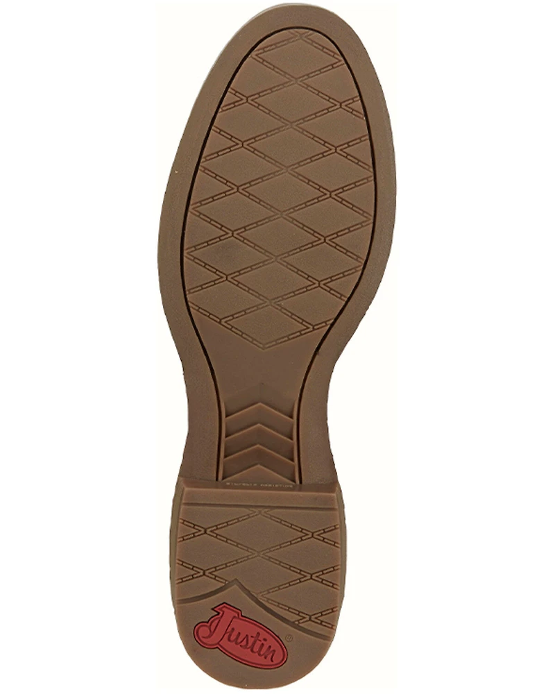 Justin Men's Roper Western Boots - Round Toe