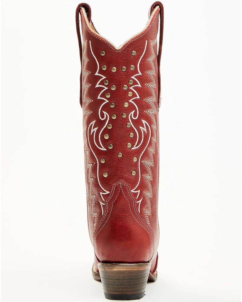 Circle G Women's Studded Western Boots - Snip Toe