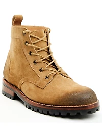 Brothers and Sons Men's Countryman Suede Casual Boots - Round Toe