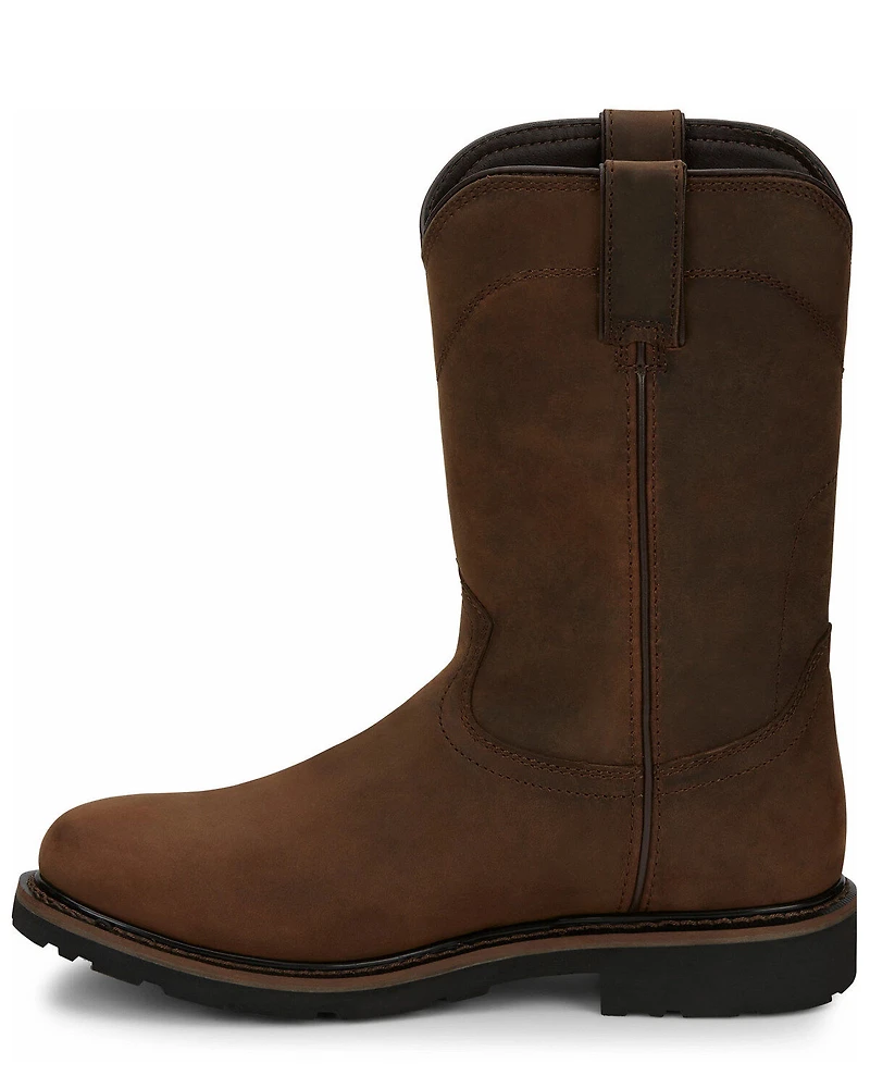Justin Men's Drywall Waterproof Work Boots - Soft Toe
