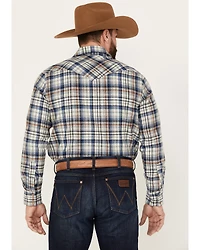 Pendleton Men's Canyon Plaid Print Long Sleeve Western Snap Shirt