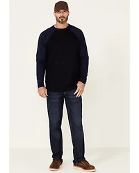 Cody James Men's FR Blocked Baseball Long Sleeve Work Shirt