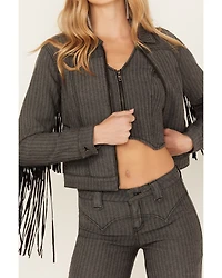 Idyllwind Women's Annex Herringbone Fringe Jacket