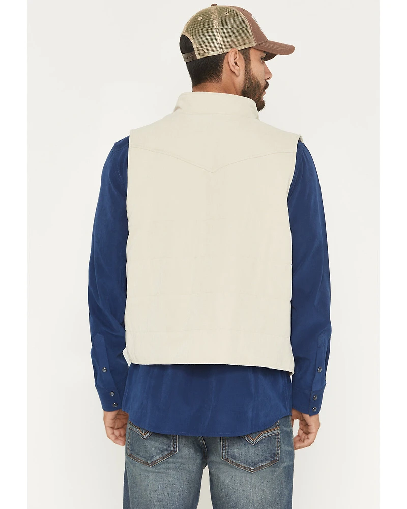 Moonshine Spirit Men's Jefferson Lightweight Moleskin Puffer Vest