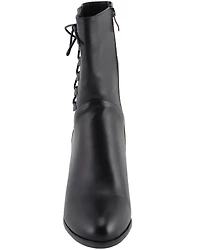 Milwaukee Leather Women's Laced Side Riding Boots - Round Toe