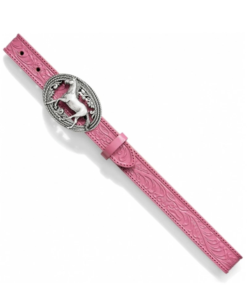 Justin Girls' Pink Lil Beauty Belt