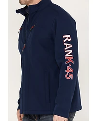 RANK 45® Men's Arlington Embroidered Softshell Jacket