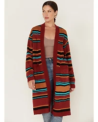 Wrangler Women's Southwestern Stripe Print Duster