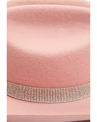 Idyllwind Women's Pink Rosecliff Western Wool & Rhinestone Cowboy Hat