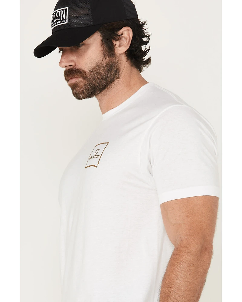 Brixton Men's Boot Barn Exclusive Alpha Square Lasso Short Sleeve Graphic T-Shirt