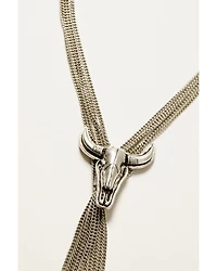 Idyllwind Women's Broadway Chain Fringe Necklace