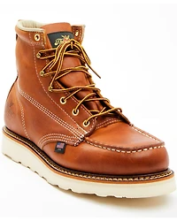 Thorogood Men's 6" Moc Toe Lace-Up Work Boots