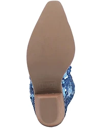 Dingo Women's Sequin Dance Hall Queen Tall Western Boots - Snip Toe