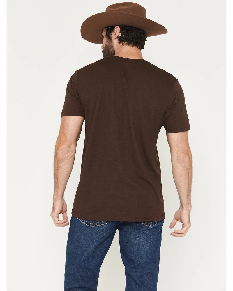 Cody James Men's USA Steerehead Short Sleeve Graphic T-Shirt