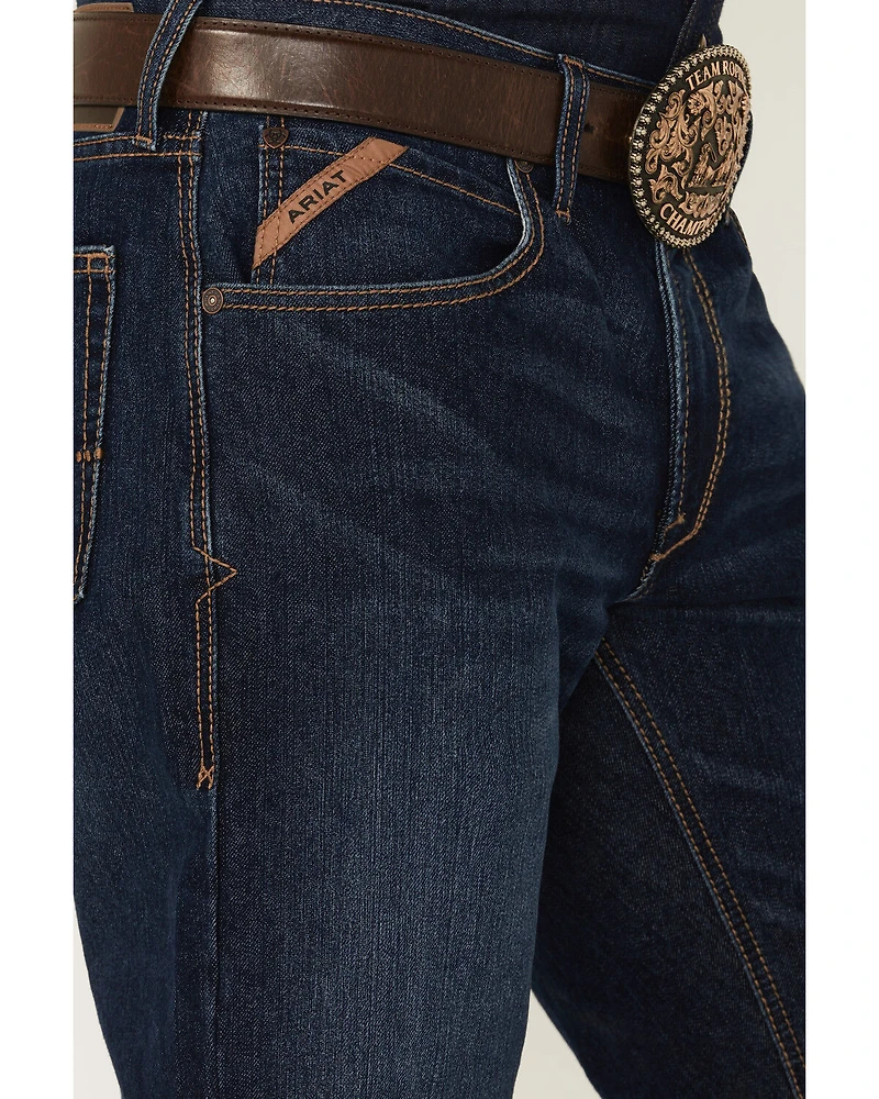 Ariat Men's M4 Sullivan Murphy Dark Wash Relaxed Bootcut Stretch Denim Jeans