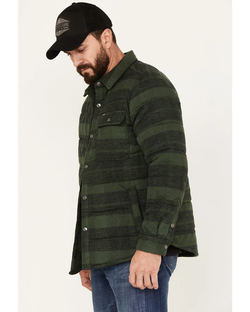 Brixton Men's Cass Striped Jacket