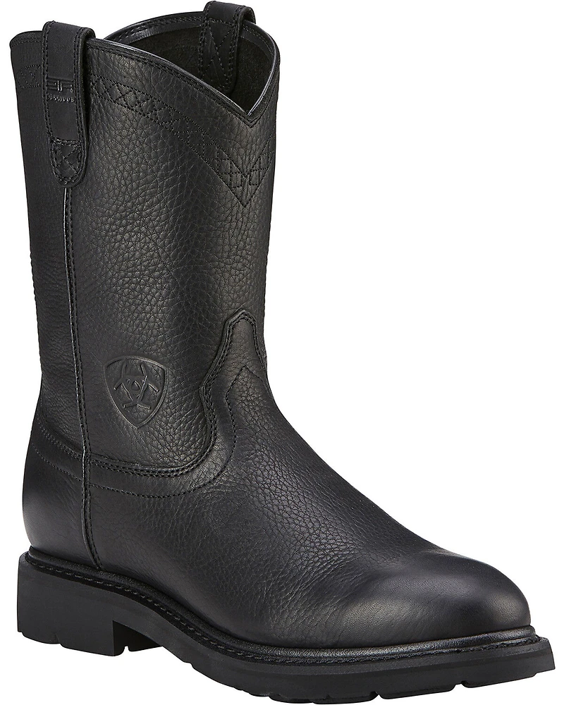 Ariat Men's Sierra Western Work Boots - Soft Toe