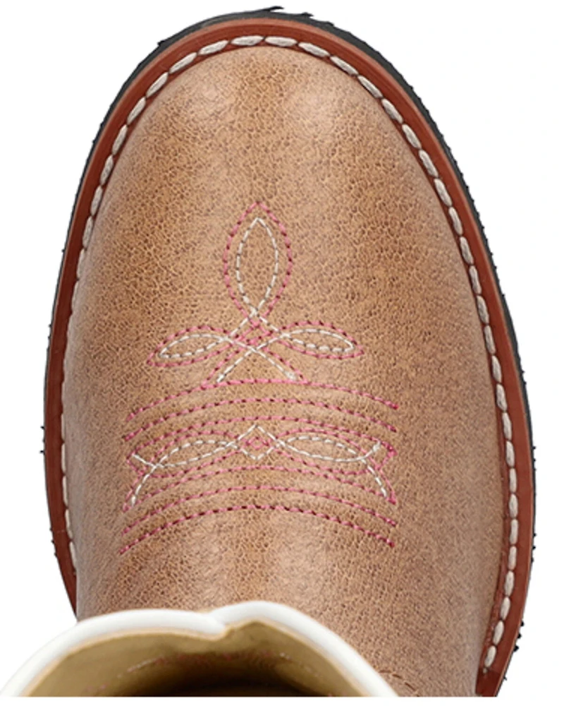 Smoky Mountain Girls' Mustang Western Boots - Round Toe