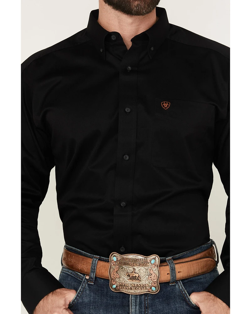 Ariat Men's Twill Long Sleeve Western Shirt - Big & Tall