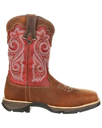 Durango Women's Rebel Waterproof Western Work Boots - Composite Toe