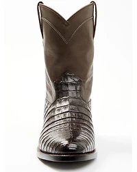 Cody James Black 1978® Men's Carmen Exotic Caiman Belly Roper Boots - Round Toe