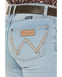 Wrangler Retro Women's Mia Light Wash Mid Rise Trouser Denim Jeans