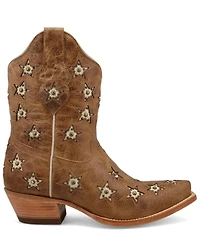 Black Star Women's Marfa Shortie Western Boots - Snip Toe