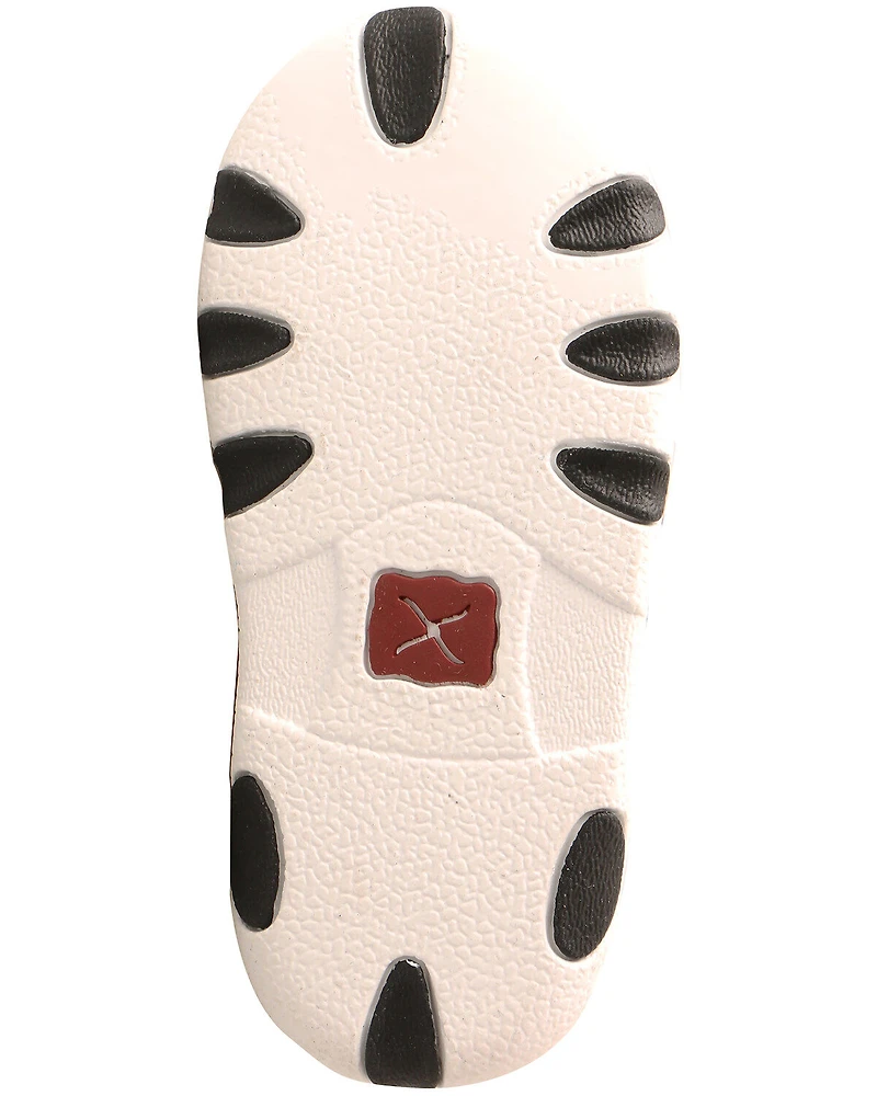 Twisted X Infant Girls' Leopard Print Driving Mocs