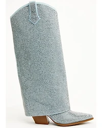 Azalea Wang Women's Banian Tall Western Boots - Snip Toe