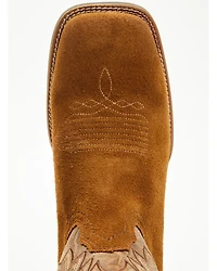 Cody James Men's Badge Xero Gravity™ Roughout Western Boots - Broad Square Toe