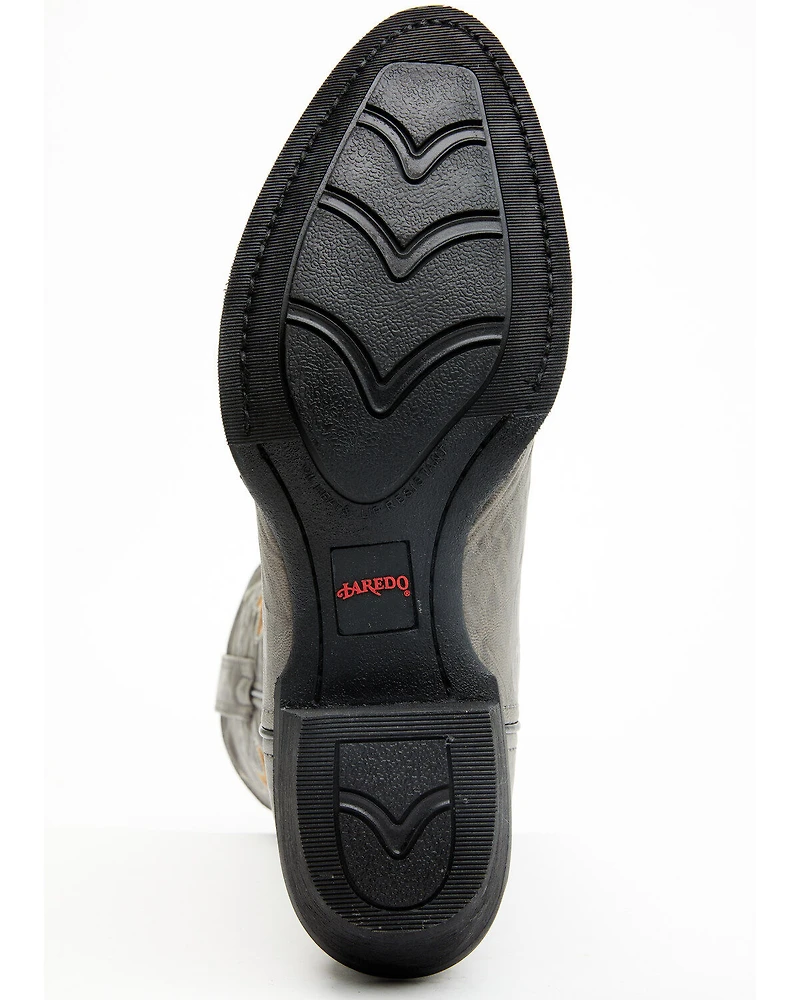 Laredo Men's Fancy Stitch Western Boots - Round Toe
