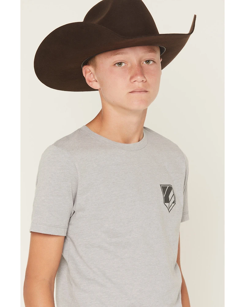 RANK 45® Boys' Americana Cowboy Logo Short Sleeve Graphic T-Shirt