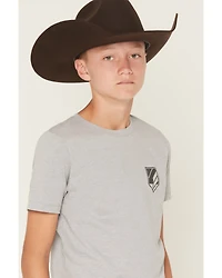 RANK 45® Boys' Americana Cowboy Logo Short Sleeve Graphic T-Shirt