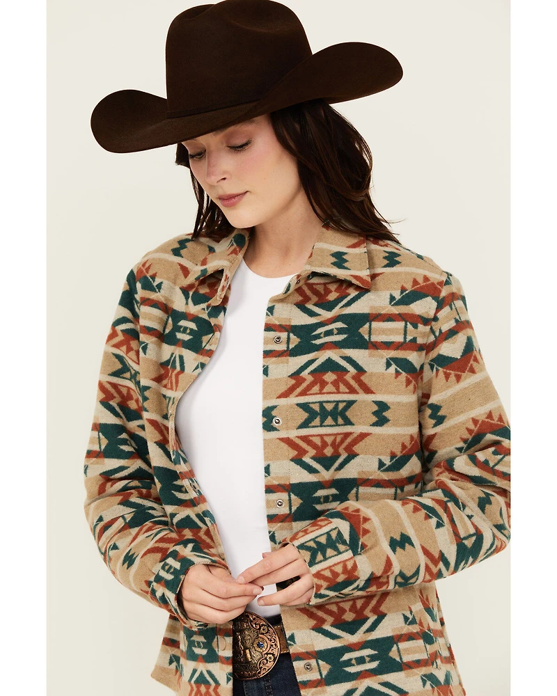 Outback Trading Co Women's Daphne Southwestern Snap Shacket