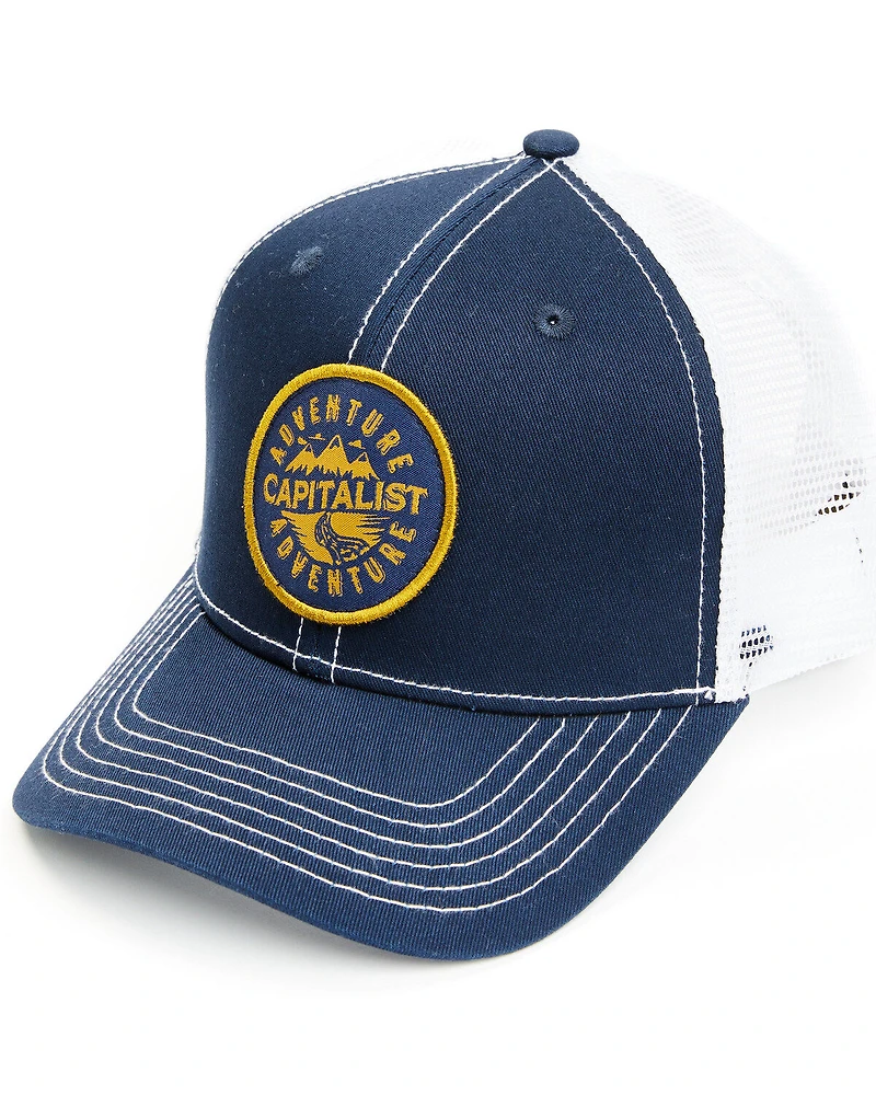 Brothers and Sons Men's Adventure Capitalist Circle Patch Ball Cap