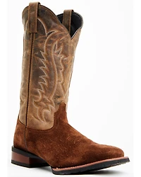 Laredo Men's Rigid Roughout Performance Western Boots - Broad Square Toe